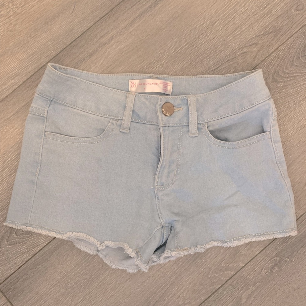 Light Denim Shorts